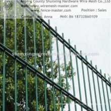Galvanized&PVC Coated Double Wire Mesh Fence (Factory)